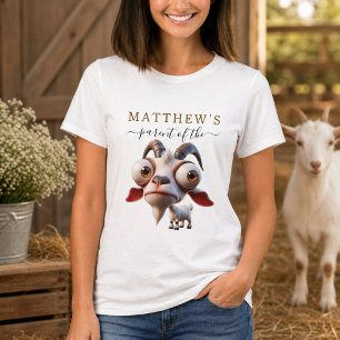 T-shirt Cute Goat Farm Animaux 2e fête d'anniversaire