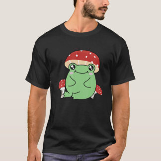 T-shirt Cute grenouille Casquette - Cottagecore esthétique