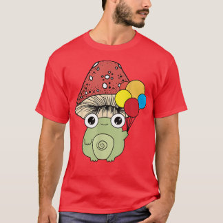 T-shirt Cute grenouille Champignons Cottagecore Goblincor