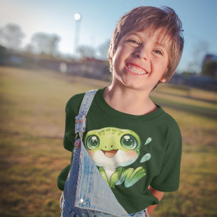 T-shirt Cute Grenouille verte