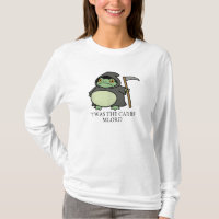 Cute Grim Reaper Frog - ’Twas Carbs M’Lord