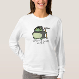 T-shirt Cute Grim Reaper Frog – ’Twas the Carbs M’Lord