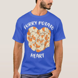 T-shirt Cute Guinea Pig Heart Furry Potato Lover756 