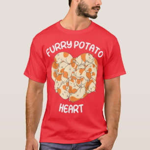T-shirt Cute Guinea Pig Heart Furry Potato Lover 110