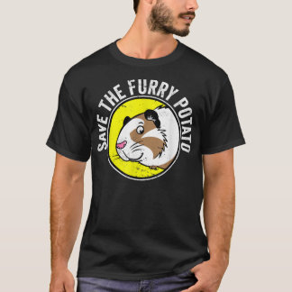 T-shirt Cute Guinea Pig I Save the Furry Potato