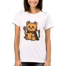 Cute Halloween Chat Devil