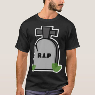 T-shirt Cute Halloween grave friend