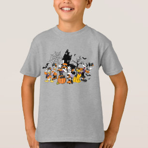 T-shirt Cute Halloween Mickey et amis