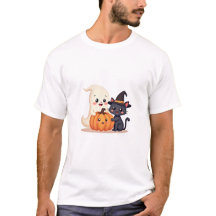 "Cute Halloween Squad | Kawaii Ghost & Citrouille