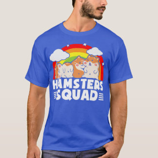 T-shirt Cute Hamsters Squad Hamsters colorés Guinée Pig H