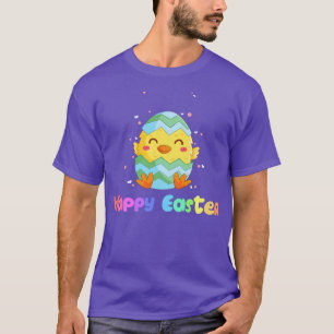 T-shirt Cute Happy Easter Day 0 I Would Chick With Easter