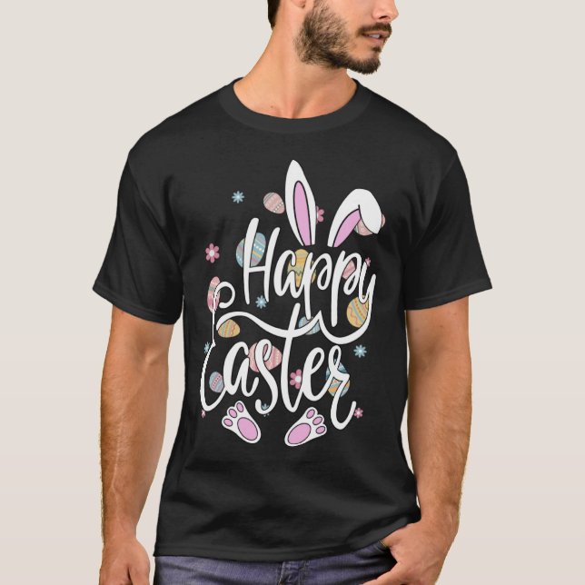 T-shirt Cute Happy Easter To Every Bunny Easter Squad (Devant)