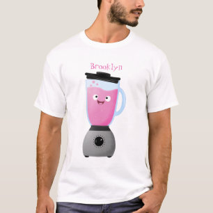 T-shirt Cute happy food mixender cuisine appareil dessin a