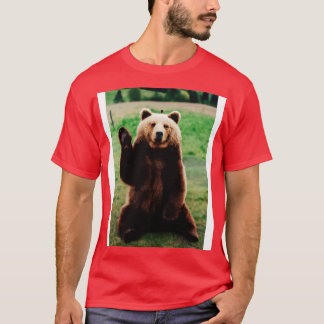 T-shirt Cute Hi Bear 1