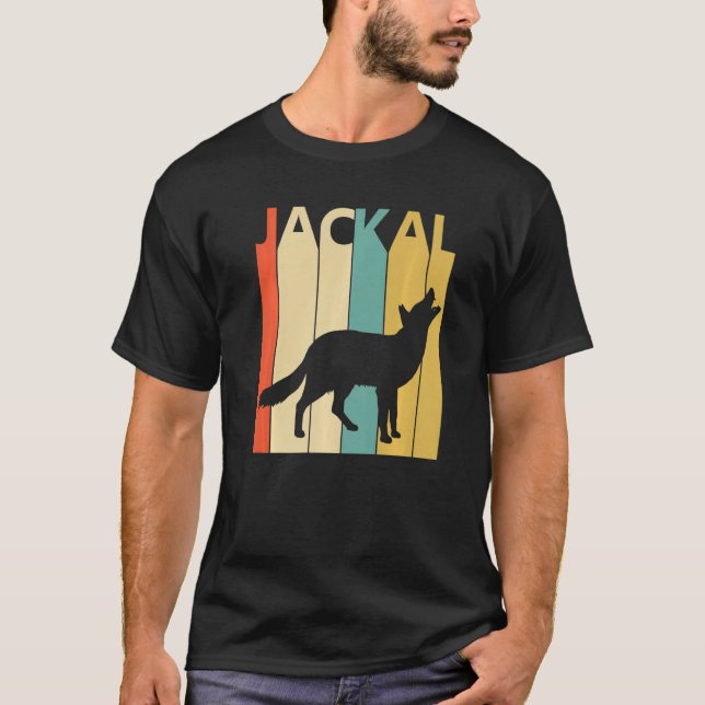 T-shirt Cute Jackal Animal (Devant)