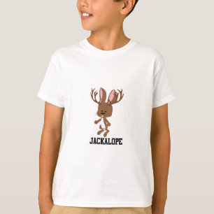 T-shirt Cute Jackalope Cartoon