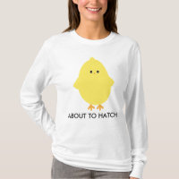 Cute Jaune Chick sur le point de Hatch Graphique