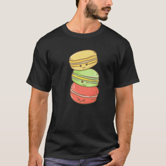 T-shirt Cute Kawaii Anime - Macaron - Japonais esthétique