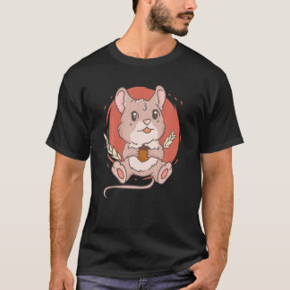 T-shirt Cute Kawaii Anime - Souris de terrain - souris est