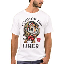 Cute Kawaii Asiatique Chinois Tigre Zodiac Année l