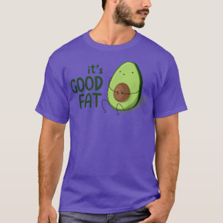 T-shirt Cute Kawaii Avocado Good Fat