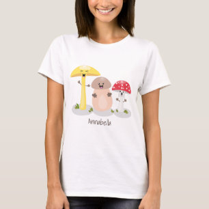 T-shirt Cute kawaii champignon champignon toadstool