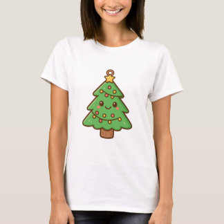 T-shirt Cute Kawaii Chemise d'arbre de Noël • Cute Gi de v