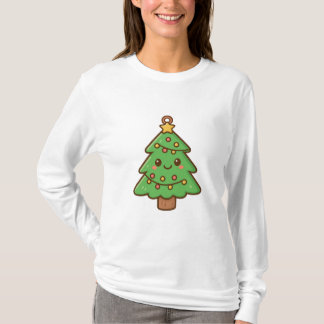 T-shirt Cute Kawaii Chemise d'arbre de Noël • Cute Gi de v