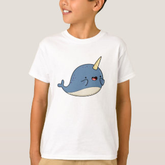 T-shirt Cute Kawaii Narwhal