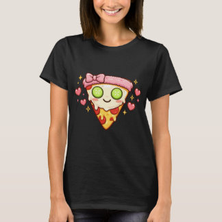 T-shirt Cute Kawaii Pizza Self Care Spa Day | Girly Retro 