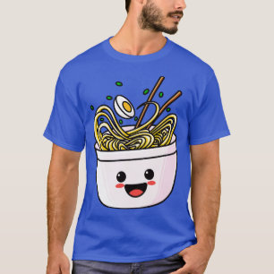 T-shirt Cute Kawaii Ramen Chibi Japon nouilles