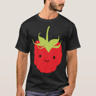 T-shirt Cute Kawaii Red Raspberry