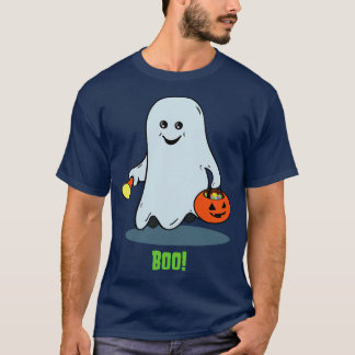 T-shirt Cute Kids The Boo Crew toon Monsters Trick ou Trea