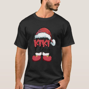 T-shirt Cute Kiki Claus Nouveau Noël Père Noël Sweatshi