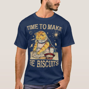 T-shirt Cute Kitty Temps Pour Faire Des Biscuits Amoureux 