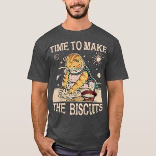 T-shirt Cute Kitty Temps Pour Faire Des Biscuits Amoureux