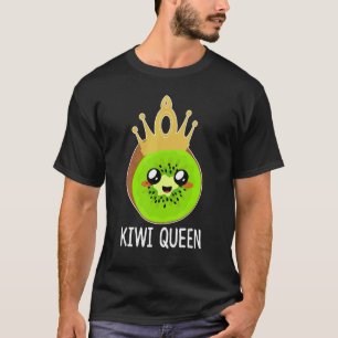 T-shirt Cute Kiwis Queen Kiwi Fruit Outfit Kiwi