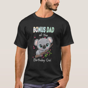 T-shirt Cute Koala Ours Anniversaire Bonus Papa De L'Anniv