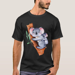 T-shirt Cute Koala Ours Et Bébé Amoureux des animaux Austr