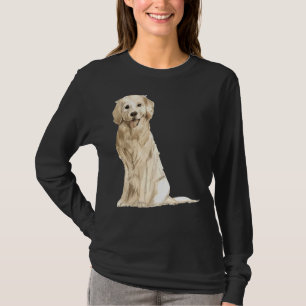 T-shirt Cute Labrador Golden Retriever