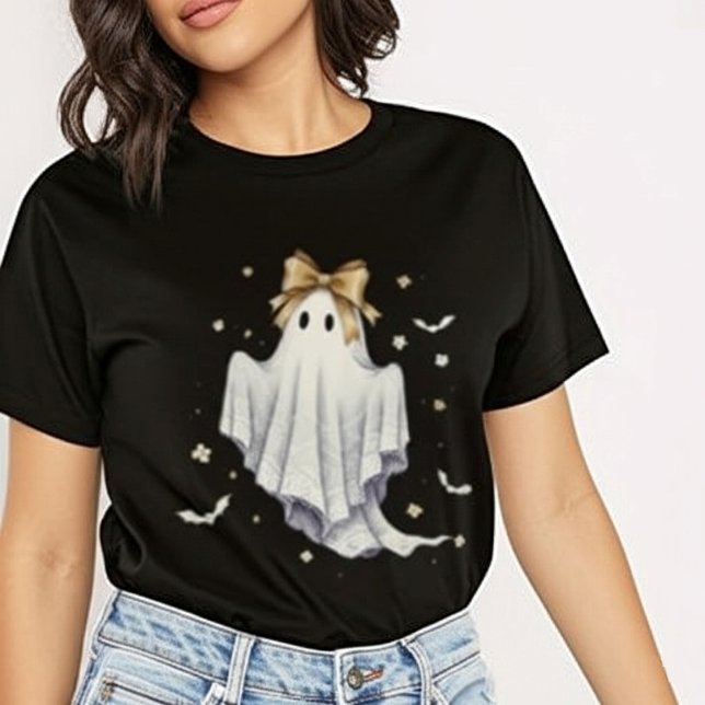 T-shirt Cute Lace Ghost Halloween - Spooky & Sweet Appare (Créateur téléchargé)