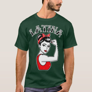 T-shirt Cute Latina Rosie le tatouage Riveter