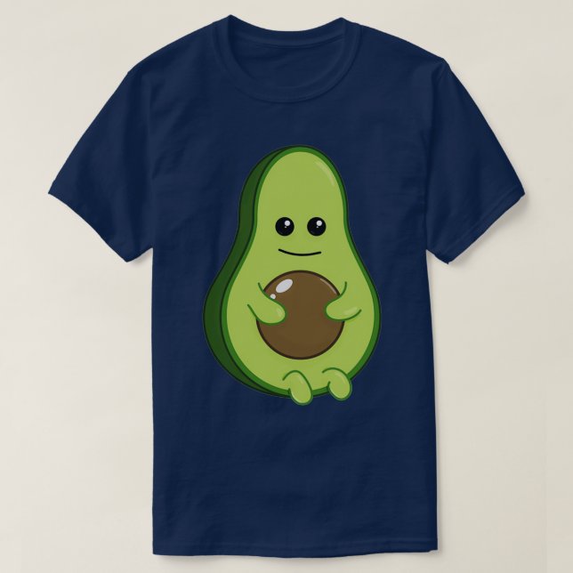 T-shirt Cute légumes Avocado (Design devant)