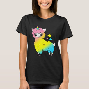 T-shirt Cute Magique Llama Unicorn Llamacorn