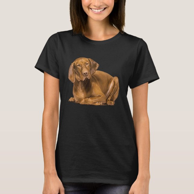 T-shirt Cute magyar vizsla (Devant)