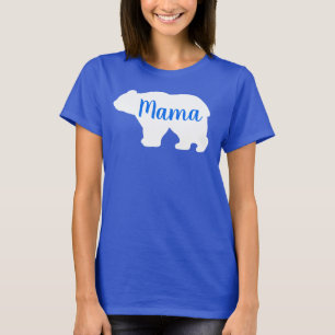 T-shirt Cute Mama ours design mère cadeau de jour