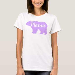 T-shirt Cute Mama ours design mère cadeau de jour