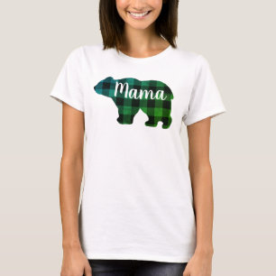 T-shirt Cute Mama ours design mère cadeau de jour