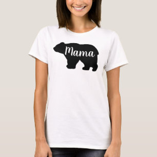 T-shirt Cute Mama ours design mère cadeau de jour
