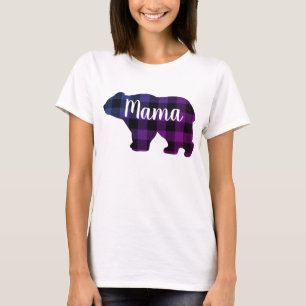 T-shirt Cute Mama ours design mère cadeau de jour